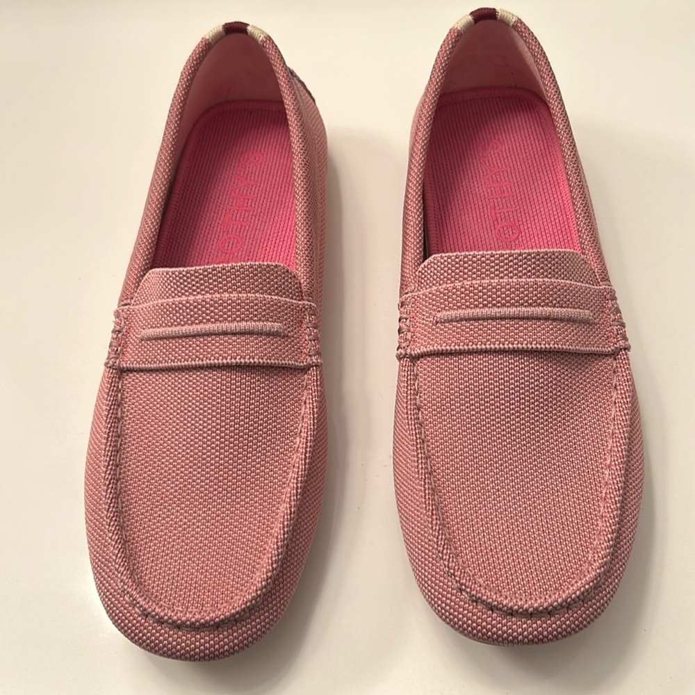 Rothy’s loafers.  The Driver.  Dusty Rose.  Size 9.  Only worn 4 times